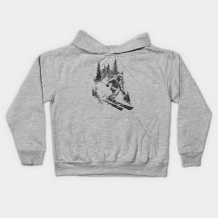 Skier Kids Hoodie